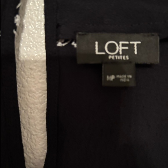 Loft embroidered wrap romper M petite NWOT - Picture 8 of 11